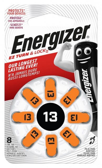 *Baterie 13 ENERGIZER, 8 ks (blistr)