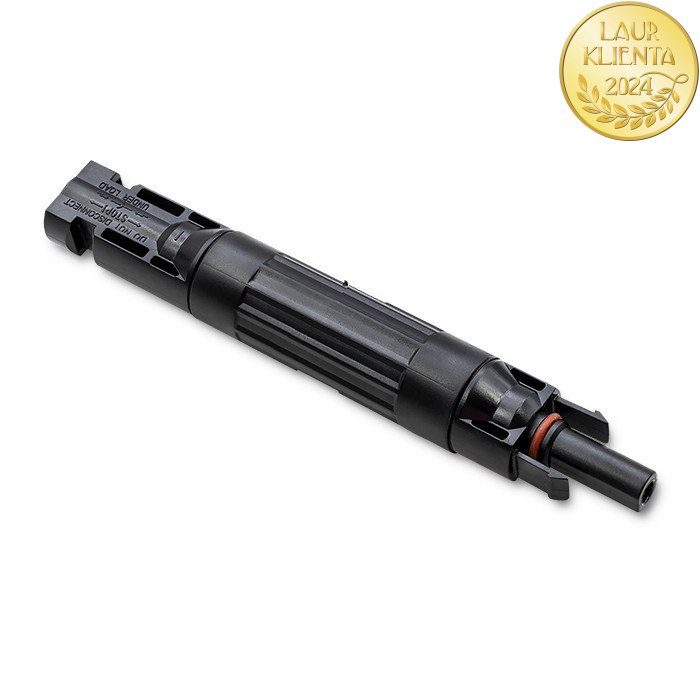 *Qoltec 52597 Instalační konektor MC4 Solar konektor s pojistkou | Konektor MC4 | 1000V | 20A