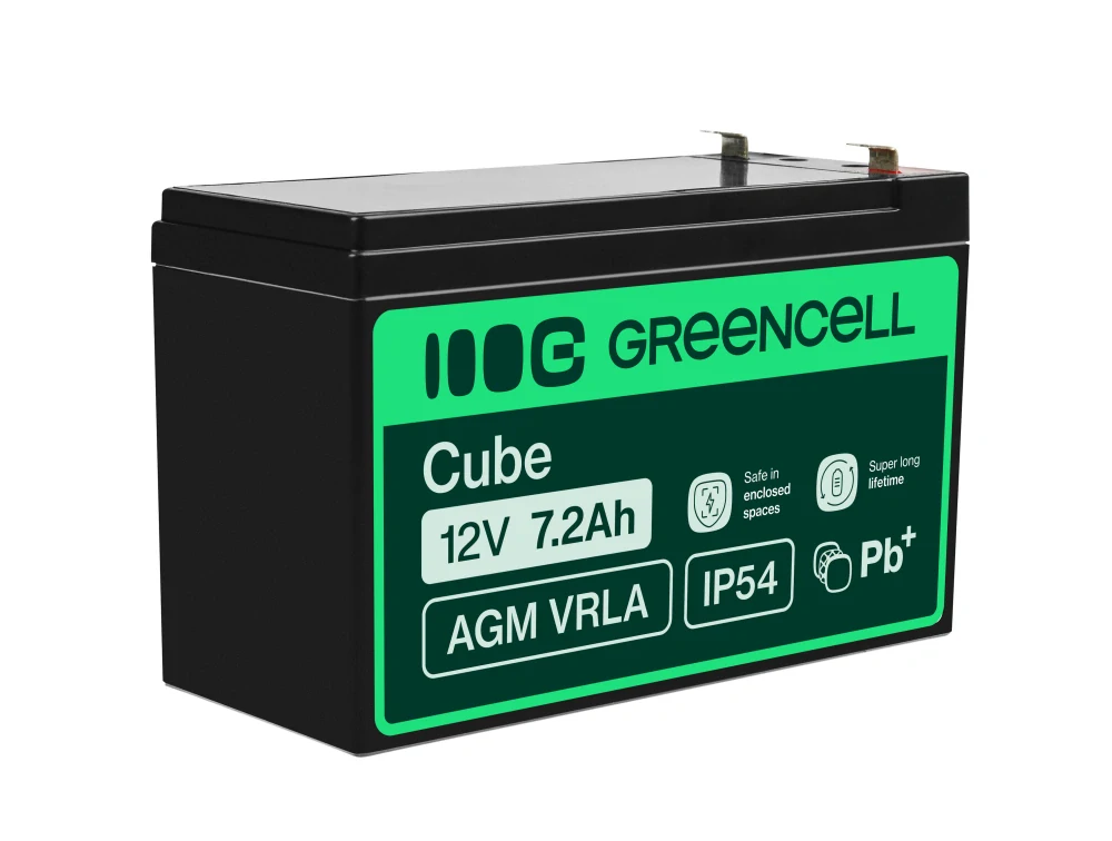 *Green Cell AGM Baterie 12V 7.2Ah