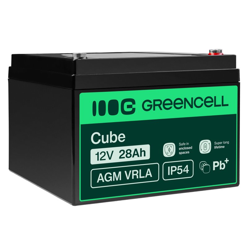 *Green Cell AGM VRLA Baterie 12V 28Ah