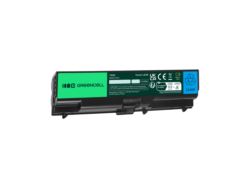 *Green Cell LE49 Baterie Lenovo 45N1001 Lenovo T430 T530 W530 4400mAh Li-ion