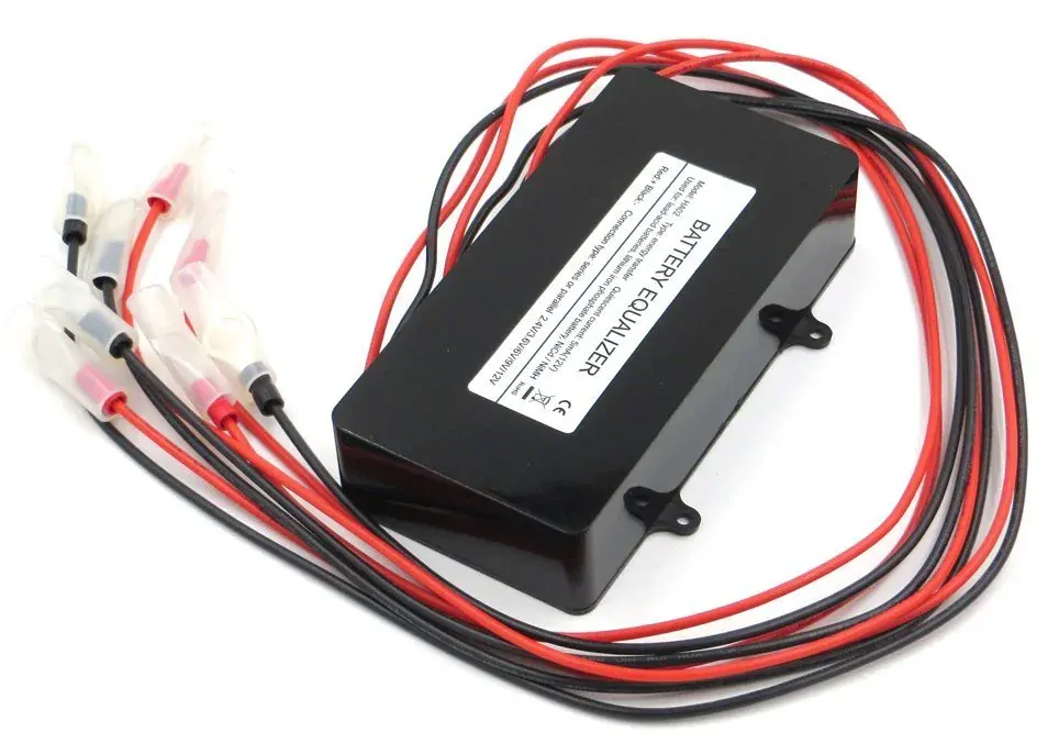 *GOOWEI ENERGY balancer HA02, 4x až 12V, pro Pb, Li, VRLA, LFP baterie