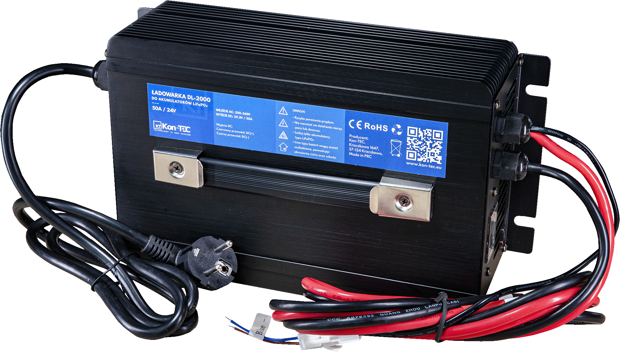 *Nabíječka Kon-TEC DL-2000 pro LiFePO4 Baterie 29,4V 50A