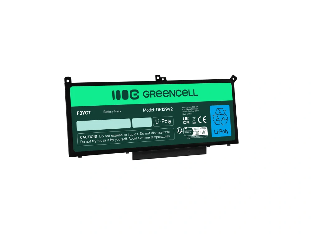 *Green Cell DE129V2 Baterie Dell F3YGT do Dell Latitude 7280 7290 7380 7390 7480 7490 5800mAh Li-Ion