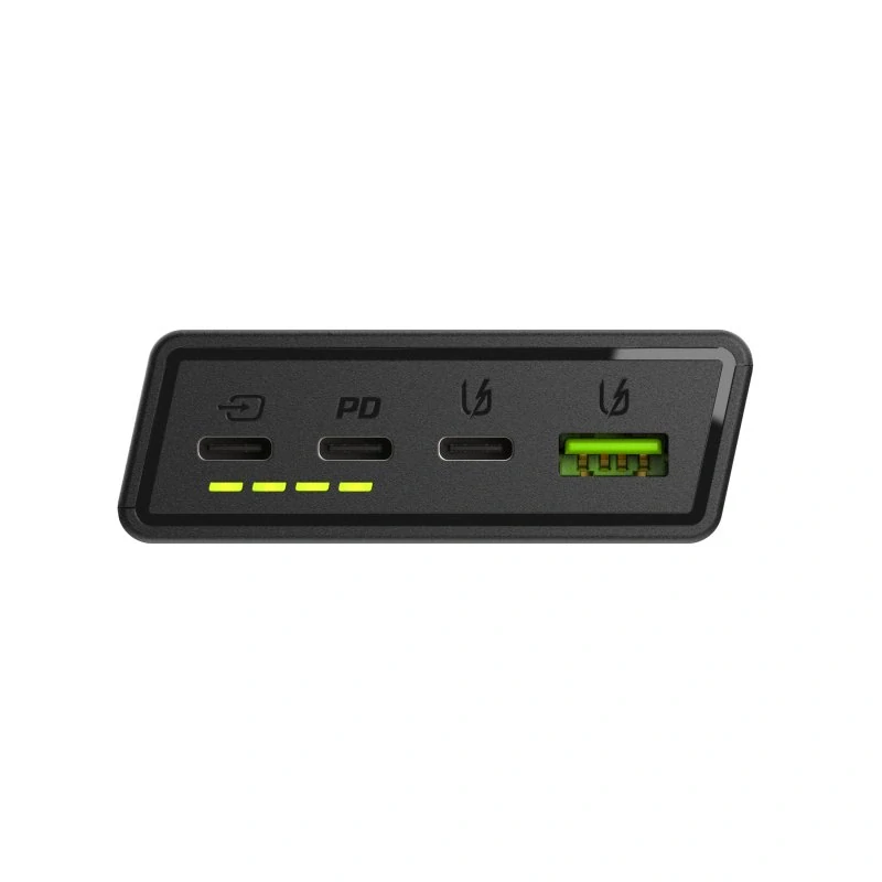 *Green Cell Powerbanka PowerPlay20s 20000mAh 22,5W PD USB C s rychlým nabíjením - černá - Panther Black