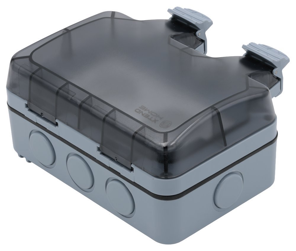 *Xtend Home chytrá venkovní dvouzásuvka IP66