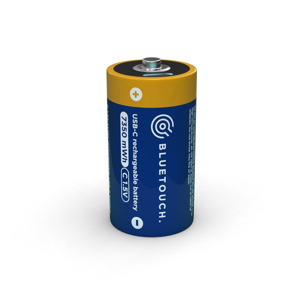 *BlueTouch USB-C nabíjecí baterie Typ C 4900mAh 7350 mWh – Li-Ion s USB-C nabíjením, 1 ks