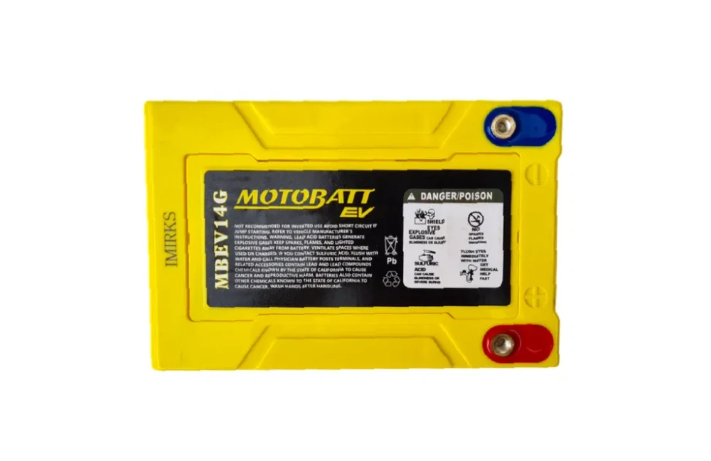 *Motobatt MBEV14G (6-DZM-12) Graphene AGM trakční baterie 12V 14Ah C2 | E-skútry, elektrokola, elektrické vozíky | Oficiální CZ distribuce