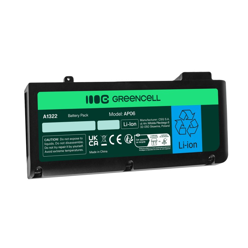 *Green Cell AP06 Baterie Apple A1322/A1278/Apple Macbook Pro 13' 4400mAh Li-Pol