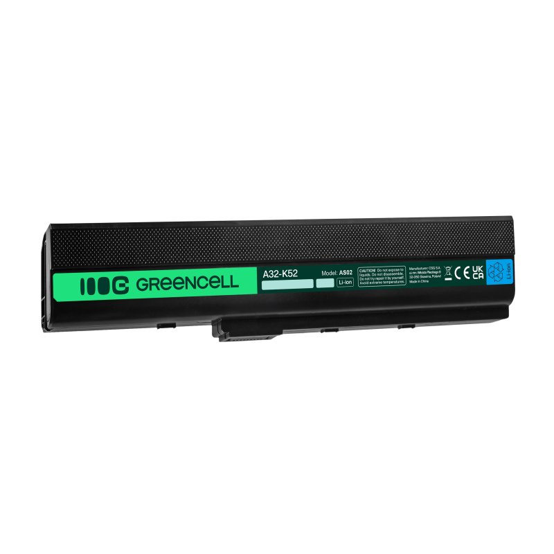 *Green Cell AS02 Baterie Asus A32-K52/Asus K52F/K52J/K52N/K42F/B53 N82 4400mAh Li-ion