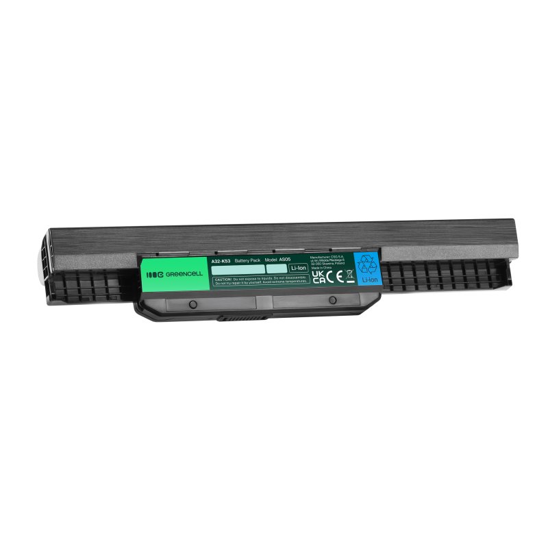 Green Cell AS05 Baterie Asus K53/K53E/K53S/K53SV/X53/X53S/X53U/X54/X54C/X54H 6600mAh Li-ion