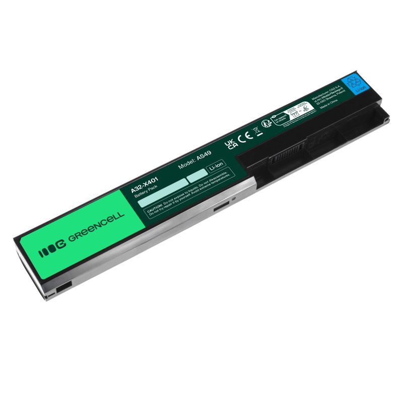 Green Cell AS49 Baterie Asus X301/X301A/X401/X401A/X401U/X501/X501A/X501A1/X501U 4400mAh Li-ion