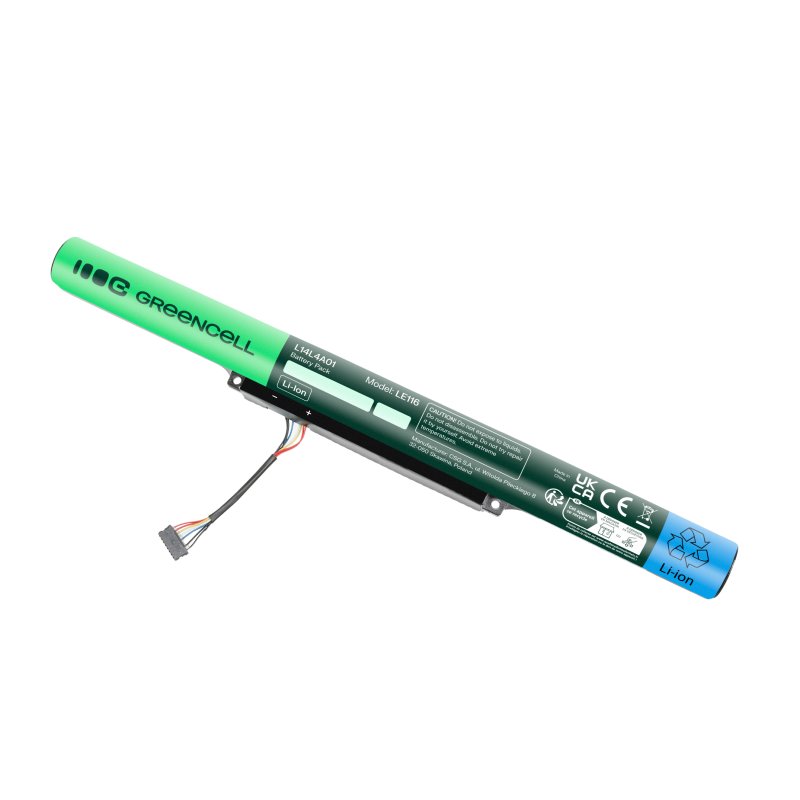 *Green Cell LE116 Baterie Lenovo IdeaPad Z51-70/IdeaPad 500-15ISK/4ICR19/66/L14L4A01/L14L4E01/L14S4A01 14,4V 2200mAh Li-ion