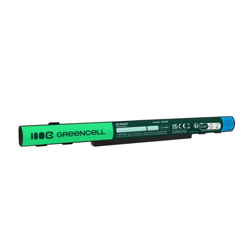 *Green Cell AC68 Baterie Acer AL15A32 Acer Aspire E5-573 E5-573G E5-573TG V3-574 V3-574G TravelMate P277 1800mAh Li-ion