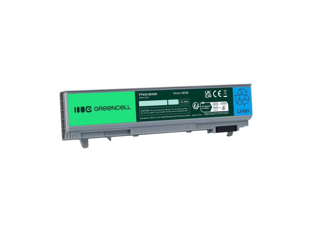 *Green Cell DE09 Baterie Dell Latitude E6400/E6410/E6500/E6510/6400/M2400/M4400 4400mAh Li-ion
