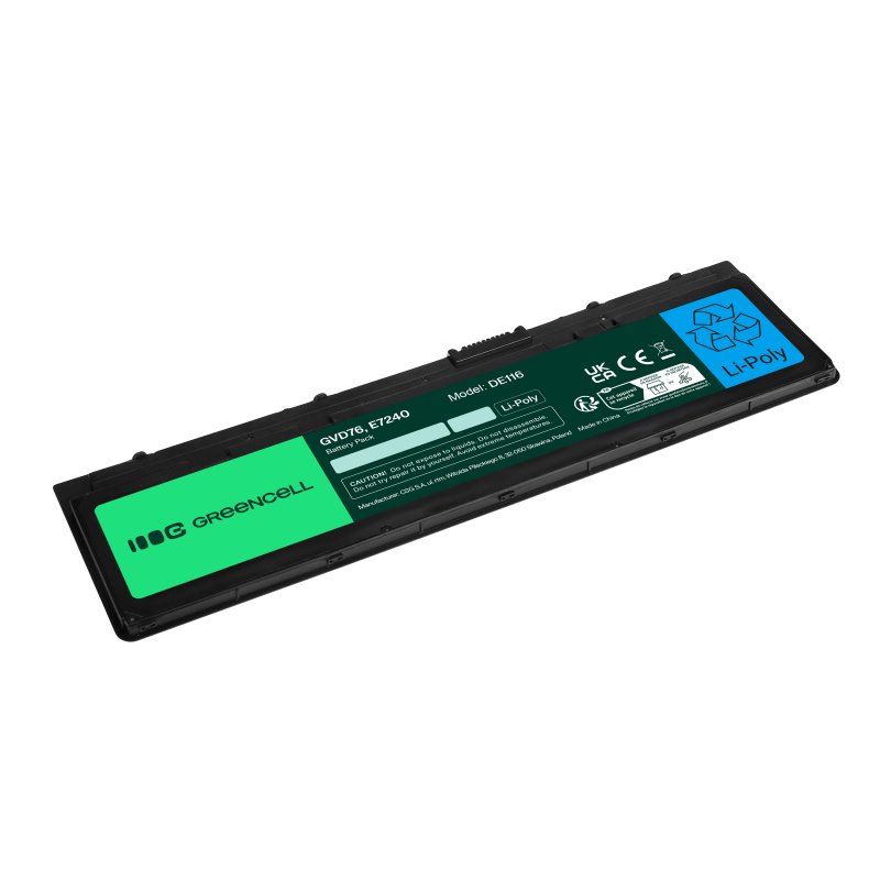 *Green Cell DE116 Baterie Dell WD52H GVD76 F3G33 Dell Latitude E7240 E7250 2400mAh Li-ion