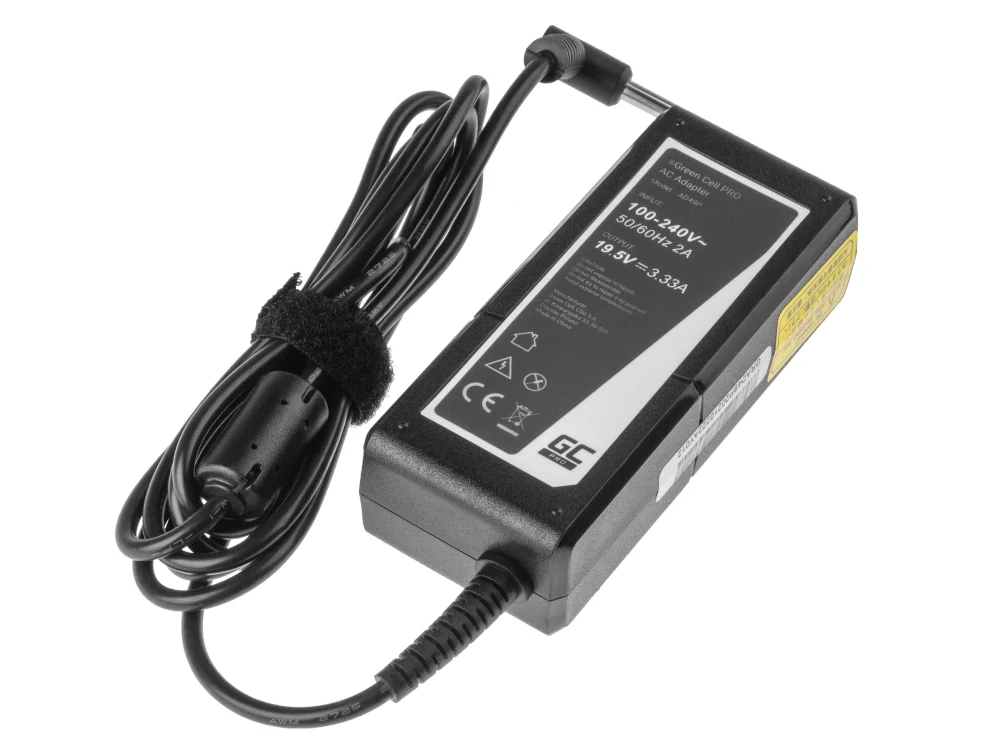 *Green Cell AD49P Nabíječka adaptér pro HP 250 G2 G3 G4 G5 15-R 15-R100NW 15-R101NW 15-R104NW 15-R233NW 15-R253NW 19,5V 65W