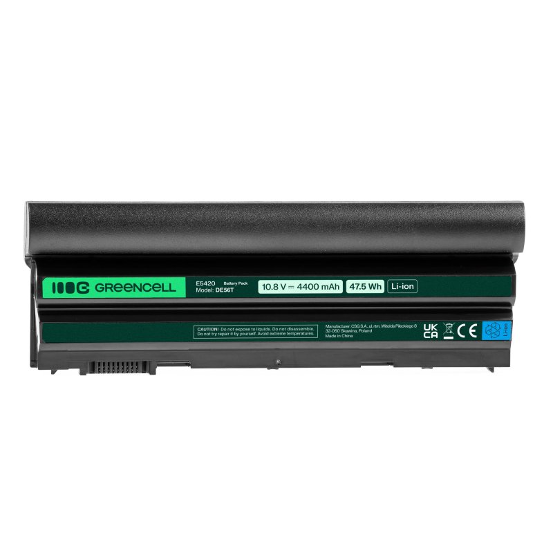 *Green Cell DE56T Baterie Dell Latitude E6420/E6520 6600mAh Li-ion