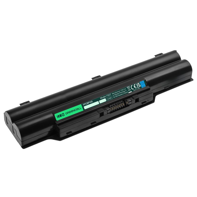*Green Cell FS07 Baterie Asus FPCBP145 FPCBP282, Fujitsu LifeBook E751 E752 E781 E782 P770 P771 P772 S710 S751 S752 S760 S761 S762 4400mAh Li-ion