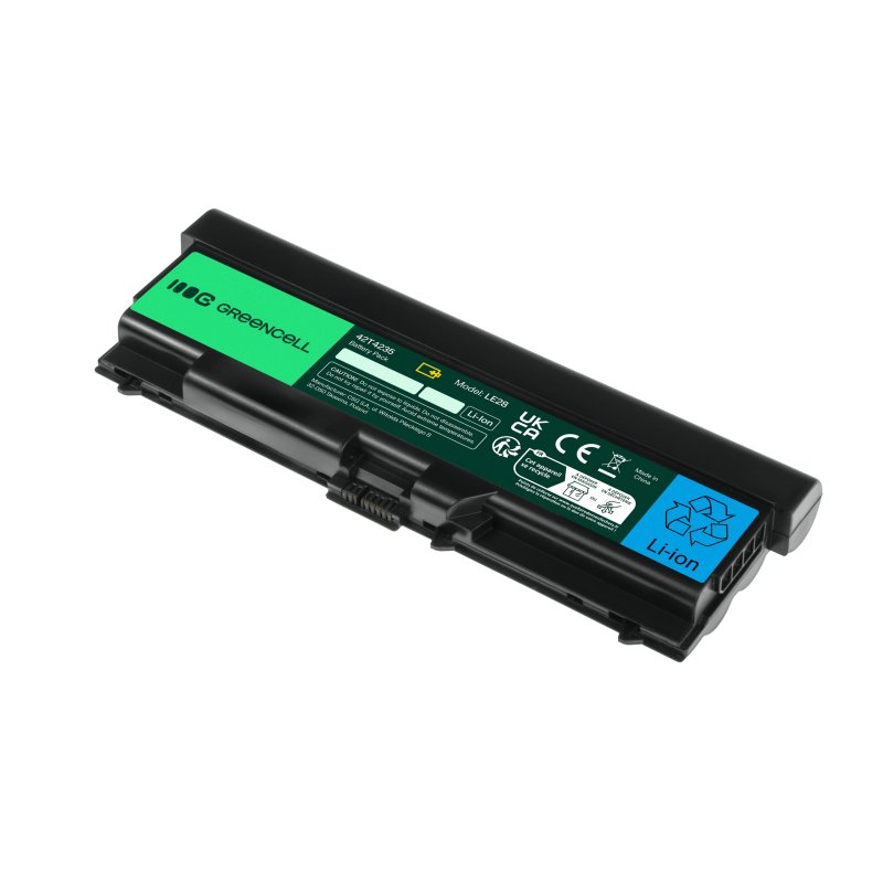 Green Cell LE28 Baterie Lenovo IBM Thinkpad SL410 SL510 T410 T510 6600mAh Li-ion