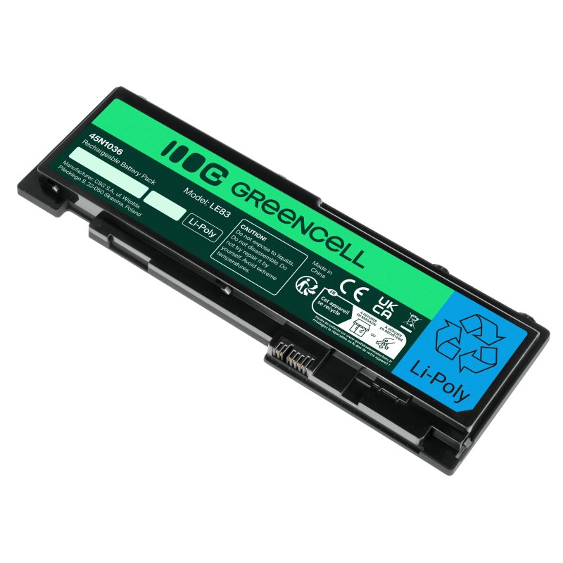 Green Cell LE83 Baterie Lenovo 45N1036 45N1037 Lenovo ThinkPad T430s T430si 3400mAh Li-ion