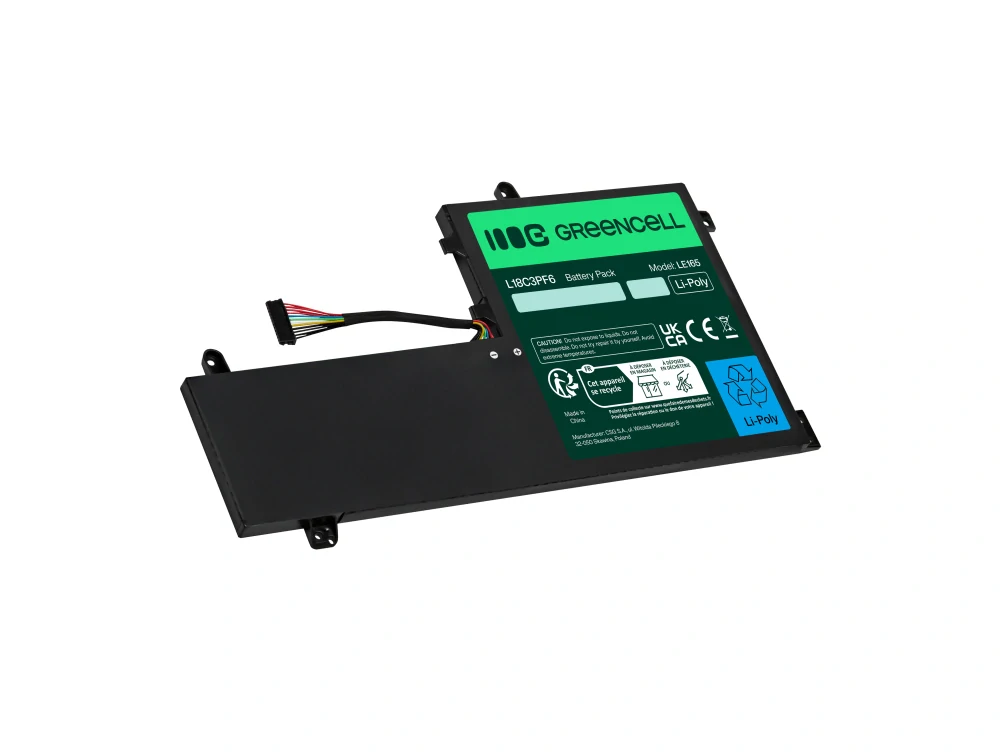 *Green Cell LE165 Baterie Lenovo L17C3PG1 L17L3PG1 L17M3PG1 L17M3PG2 L17M3PG3,Lenovo Legion Y530-15ICH Y540-15IRH 4800mAh Li-Pol