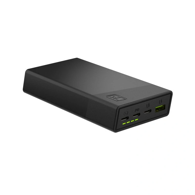 *Green Cell Powerbanka PowerPlay20s 20000mAh 22,5W PD USB C s rychlým nabíjením - černá - Panther Black