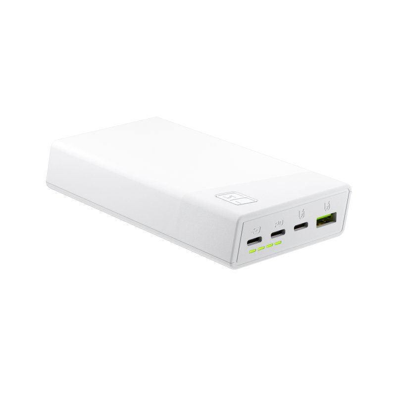 *Green Cell Powerbanka PowerPlay20s 20000mAh 22,5W PD USB C s rychlým nabíjením - bílá - Snow white