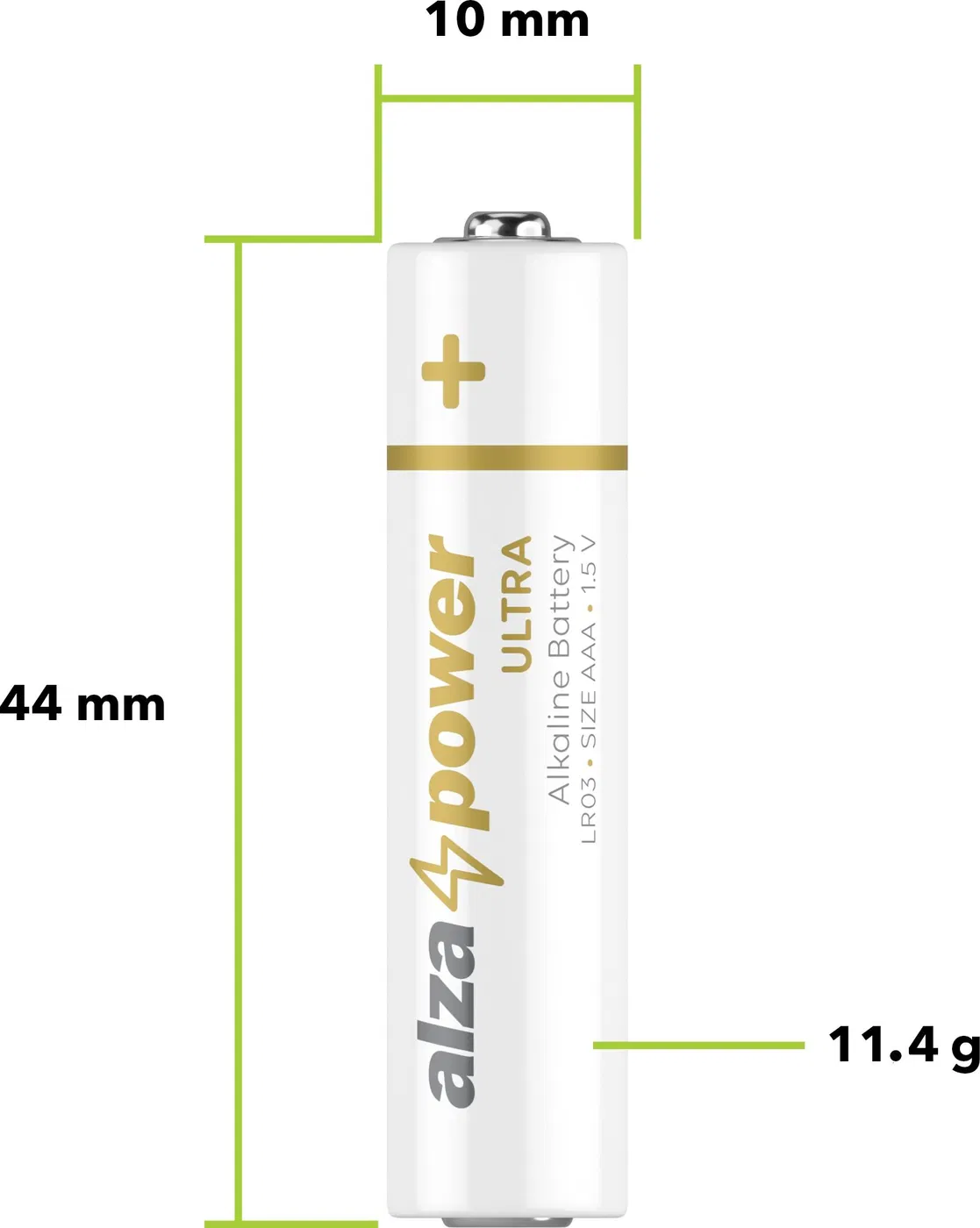 *AlzaPower Ultra Alkaline LR03 (AAA) 10ks