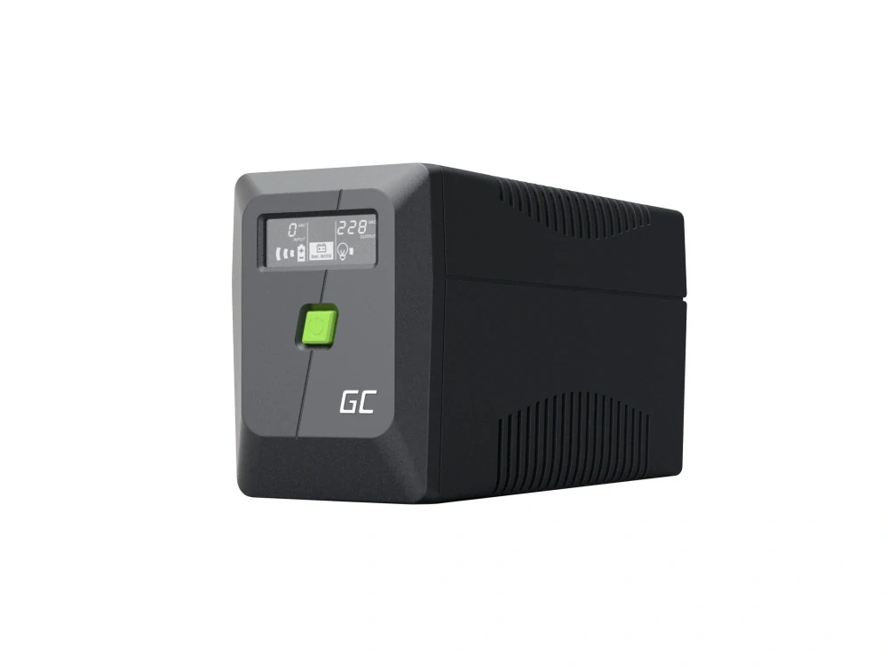 Green Cell UPSLM480 Záložní zdroj UPS Greencell 850VA 480W PowerProof s LCD displejem modifikovaný sinus