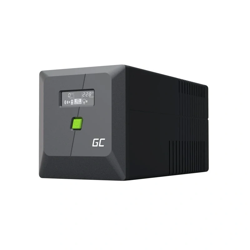 Green Cell UPSLP480 Záložní zdroj UPS Greencell 750VA 480W PowerProof s LCD displejem, čistý sinus