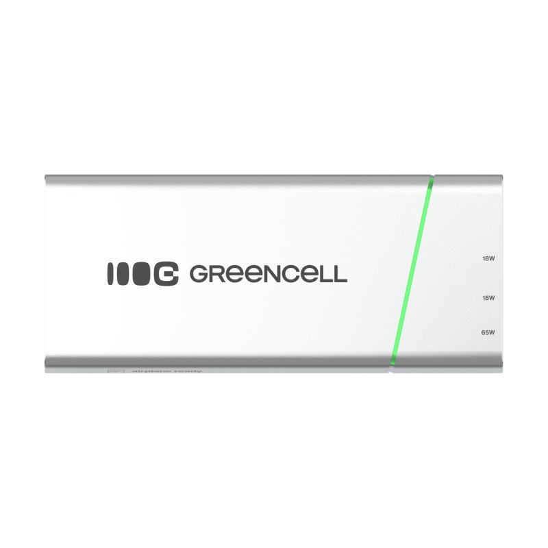 *Green Cell PowerPlay Pro PBPLGC20P – Powerbanka 20800mAh, 65W, rychlé nabíjení PD/Ultra Charge, vyrobeno v Polsku