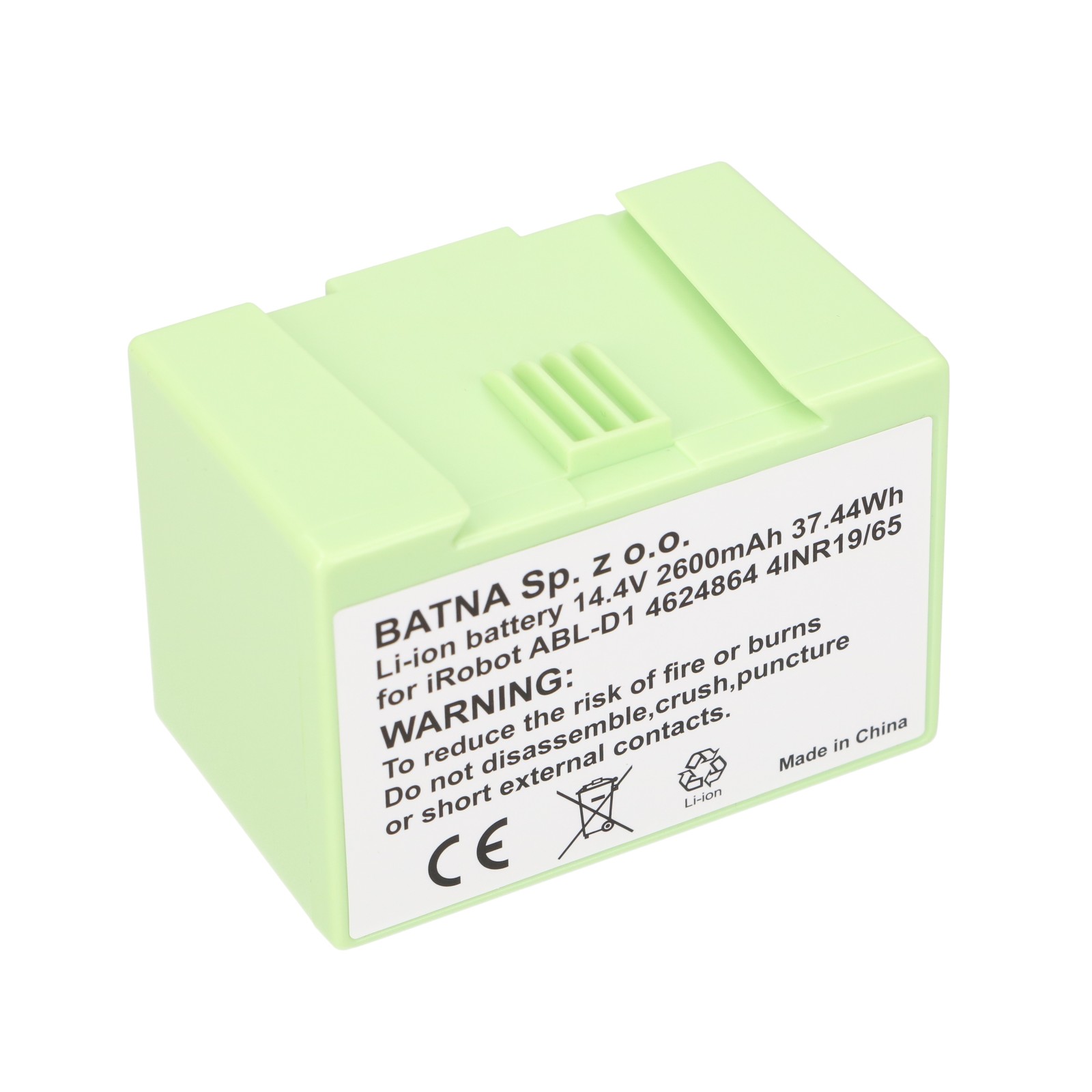 *Baterie ROOMBA E5,E6,I3,I4,I6,I7,I8,J5,J6,J7,J8 14.4V 2600mAh