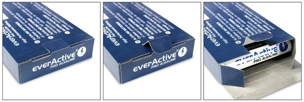 *Alkalické tužkové baterie everActive Pro AA / LR6 1,5 V – 10 ks