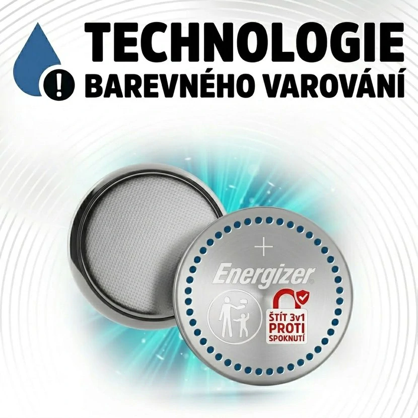 *🔋 Energizer Ultimate Lithium CR2032 3V 254mAh – lithiová knoflíková baterie 4 ks, ochrana dětí 3v1