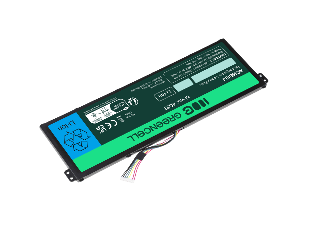 *Green Cell AC52 Baterie Acer AC14B13J/AC14B18J/AC14B3K/AC14B8K/AC14B13K/AC14B18K 2200mAh Li-Ion