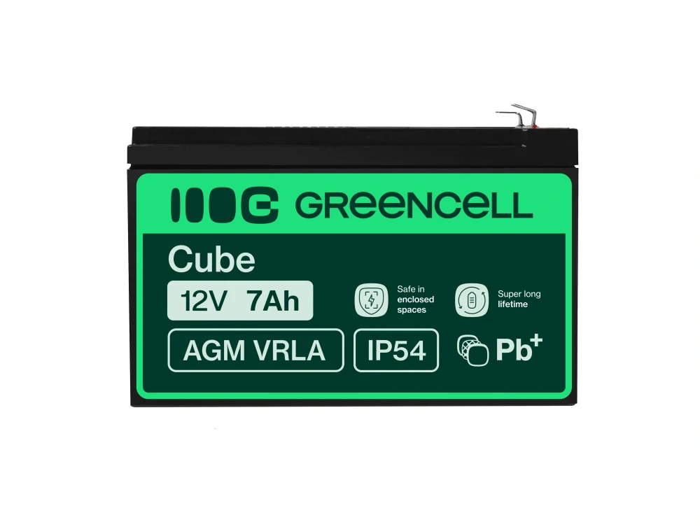 *Green Cell AGM Baterie 12V 7Ah