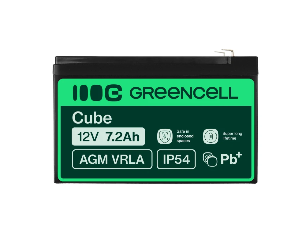 *Green Cell AGM Baterie 12V 7.2Ah