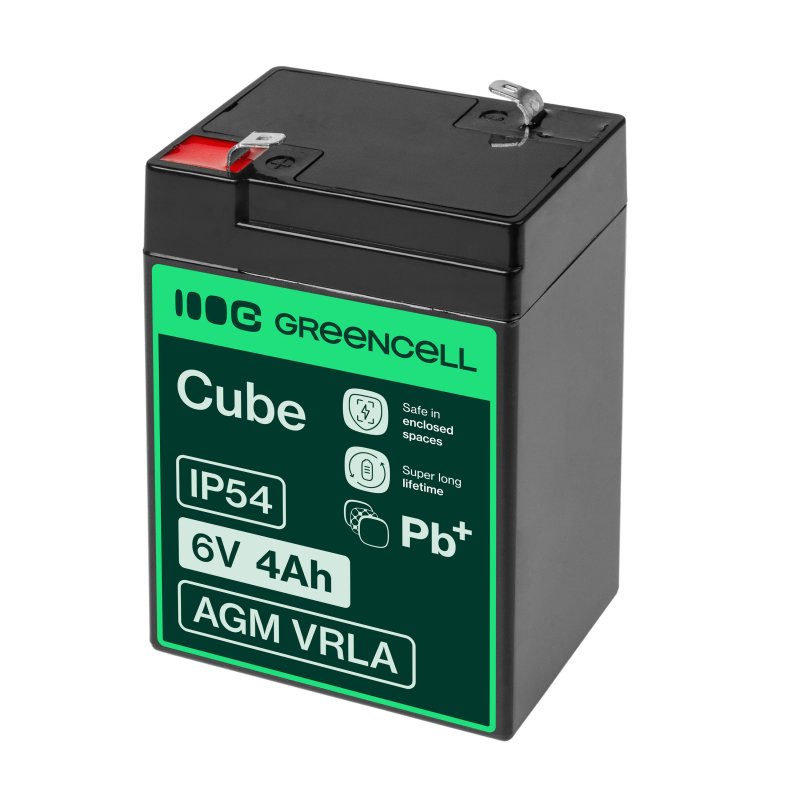 *Green Cell AGM Baterie 6V 4Ah
