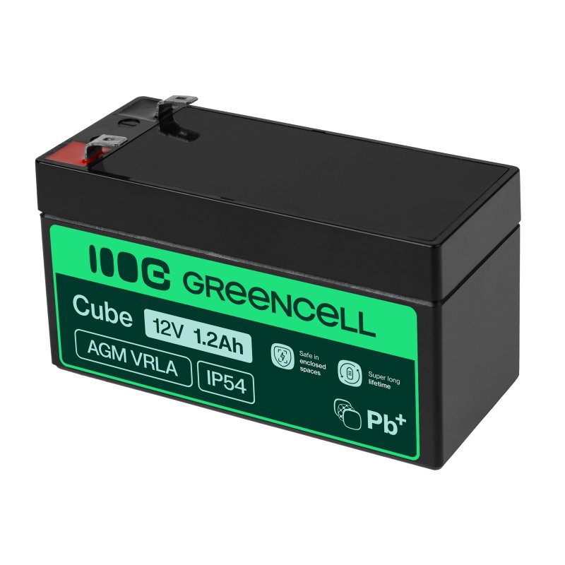 *Green Cell AGM Baterie 12V 1.2Ah