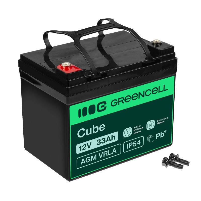 *Green Cell AGM Baterie 12V 33Ah