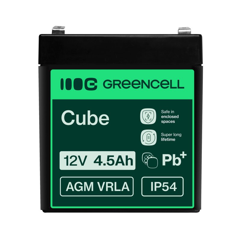 *Green Cell AGM baterie 12V 4.5Ah