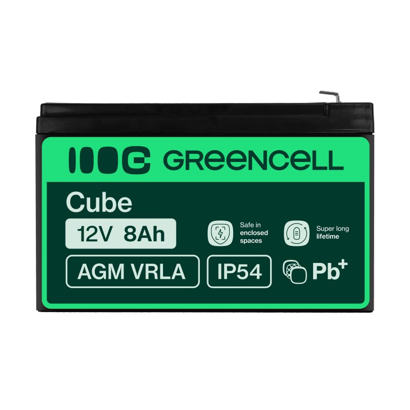 *Green Cell AGM baterie 12V 8Ah