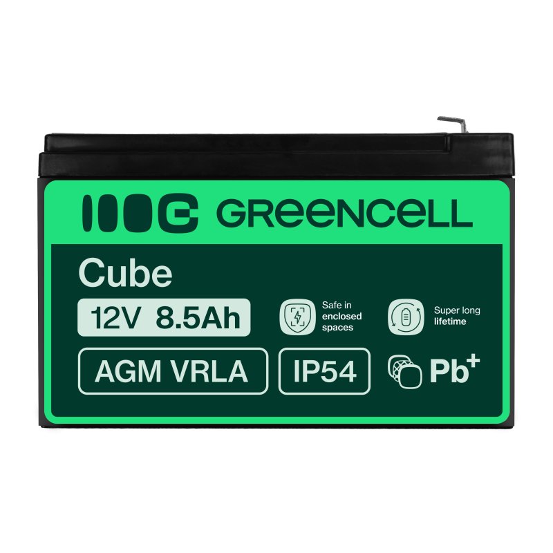 *Green Cell AGM baterie 12V 8.5Ah