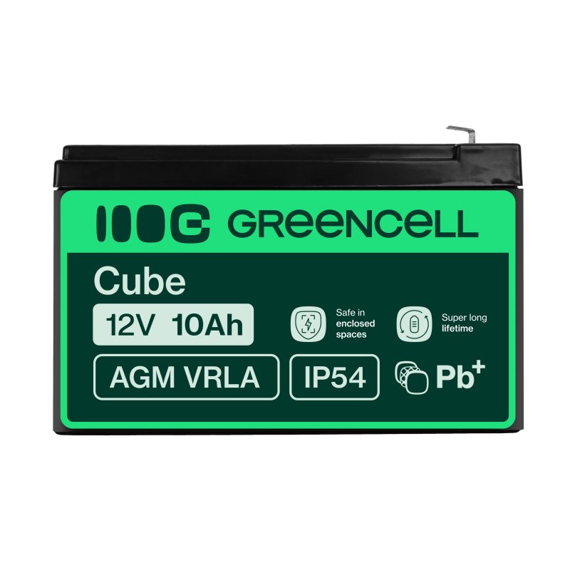 *Green Cell AGM baterie 12V 10Ah