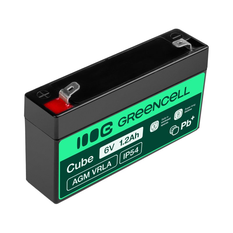 Green Cell AGM Baterie 6V 1.2Ah