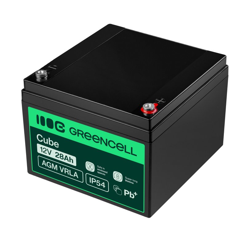 *Green Cell AGM VRLA Baterie 12V 28Ah