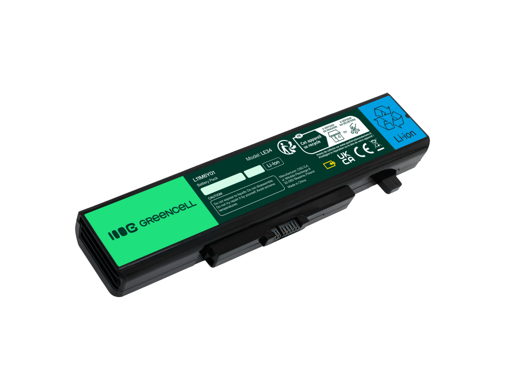 *Green Cell LE34 Baterie Lenovo G400,G405,G410,G480,G485,G486,G500,G505,G510,G580,G585,G700,G710,G780 4400mAh Li-ion