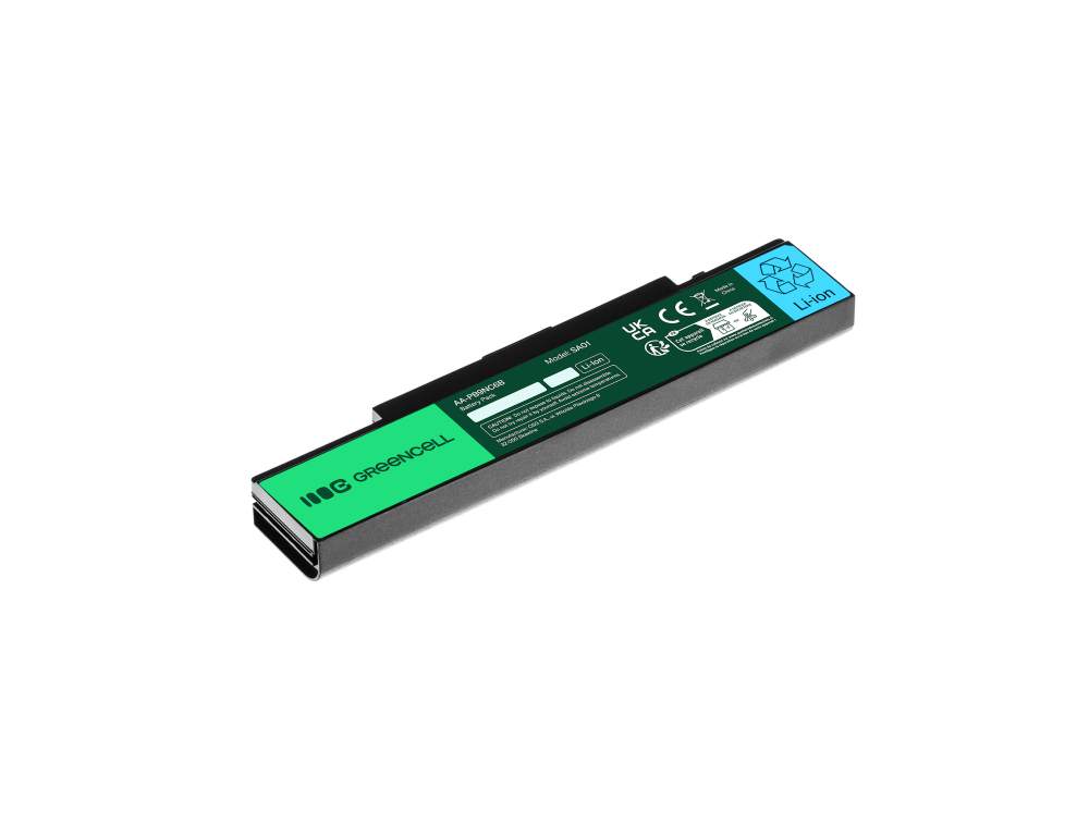 *Green Cell SA01 Baterie Samsung AA-PB9NC6B AA-PB9NS6B Samsung RV511 R519 R522 R530 R540 4400mAh Li-Ion