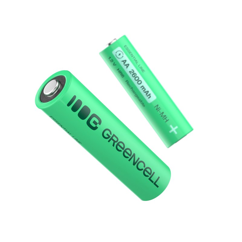 *Green Cell Dobíjecí baterie Ni-MH 2x AA HR6 2600 mAh